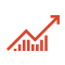 Graph chart icon