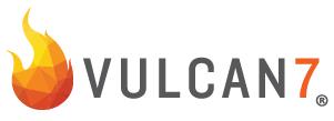 Vulcan 7 logo gray