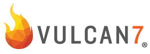 Vulcan 7 logo gray