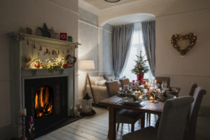 All Prepared For Christmas Dinner Living room christmas decor