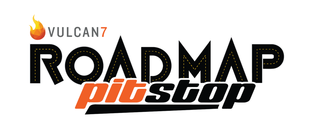 Road Map pit stop logo