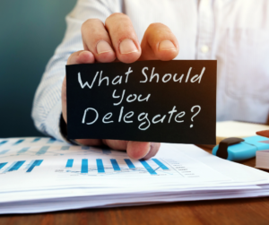 Delegate Delegate graphic