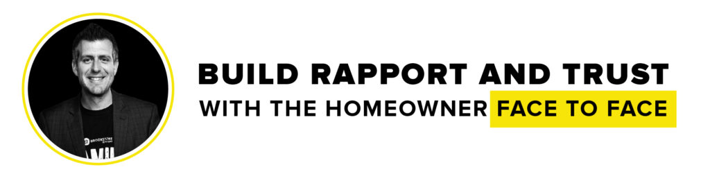 Build rapport banner