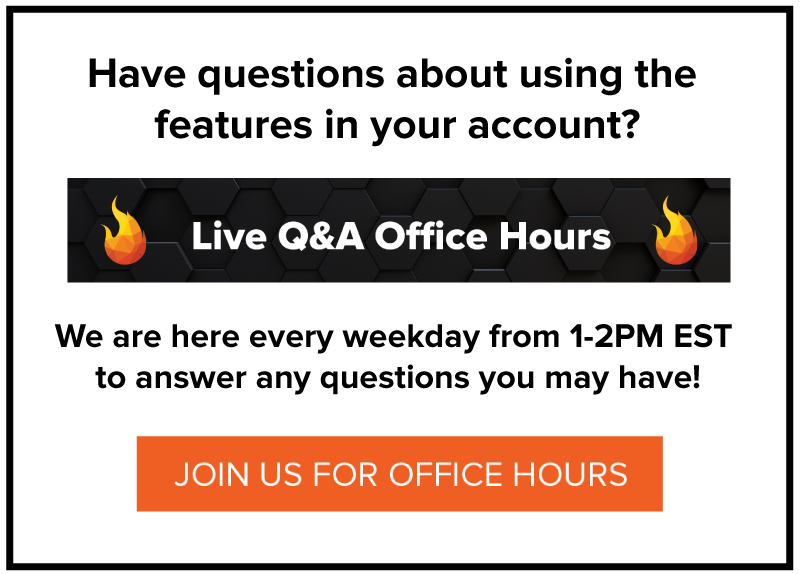 Live Q&A Office Hours
